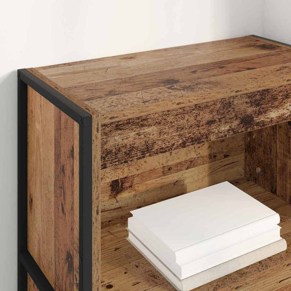 Bücherregal Altholz 60x30x121cm