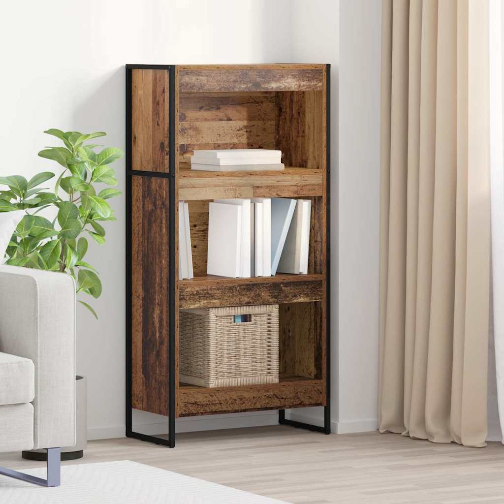 Bücherregal Altholz 60x30x121cm