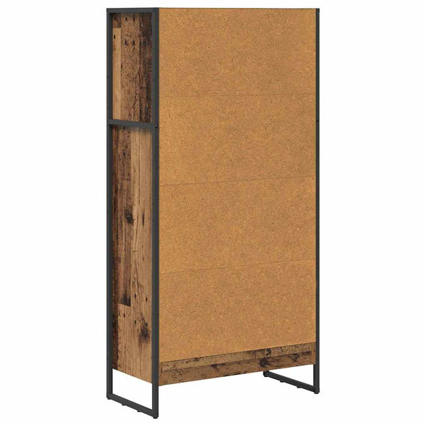 Bücherregal Altholz 60x30x121cm