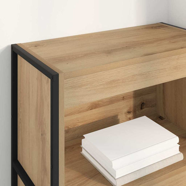 Bücherregal Eiche 60x30x121cm