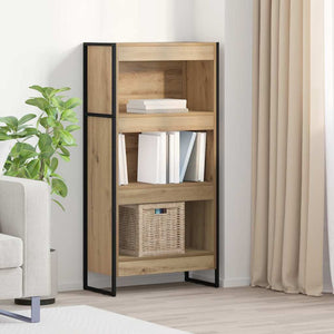 Bücherregal Eiche 60x30x121cm