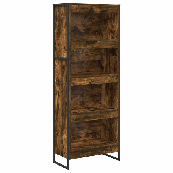 Bücherregal Raucharbe Holzwerkstoff 155cm