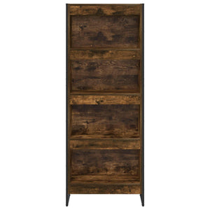 Bücherregal Raucharbe Holzwerkstoff 155cm