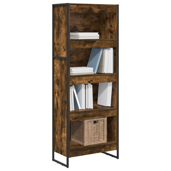 Bücherregal Raucharbe Holzwerkstoff 155cm