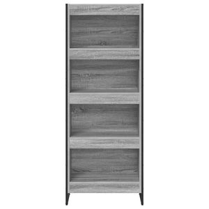 Bücherregal Graues Sonoma 60x30x155 cm
