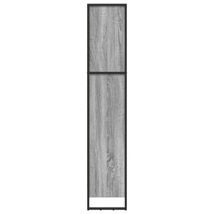 Bücherregal Graues Sonoma 60x30x155 cm
