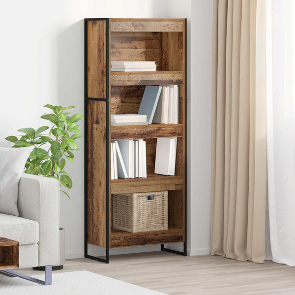 Bücherregal Altholz 60x30x155cm