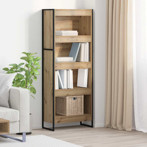 Bücherregal Eiche 60x30x155 cm