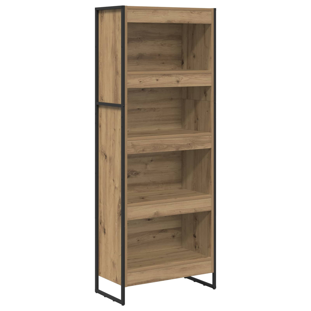 Bücherregal Eiche 60x30x155 cm