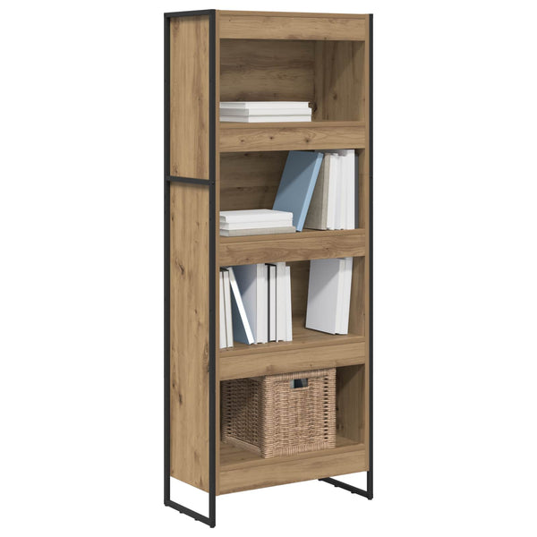 Bücherregal Eiche 60x30x155 cm