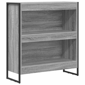 Bücherregal Grau Sonoma 80cm