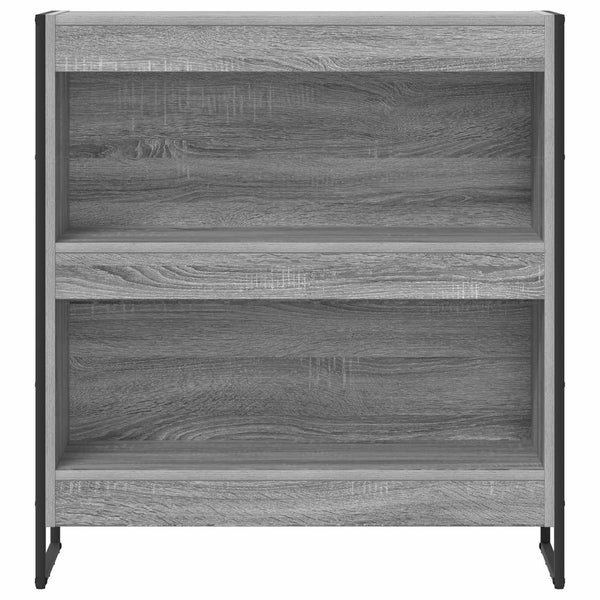 Bücherregal Grau Sonoma 80cm
