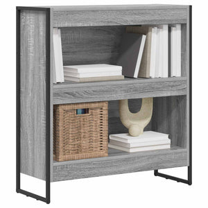 Bücherregal Grau Sonoma 80cm