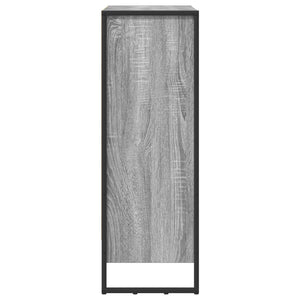 Bücherregal Grau Sonoma 80cm