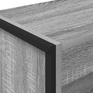 Bücherregal Grau Sonoma 80x30x121cm