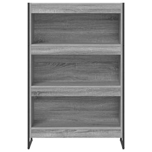 Bücherregal Grau Sonoma 80x30x121cm