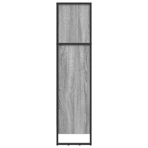 Bücherregal Grau Sonoma 80x30x121cm