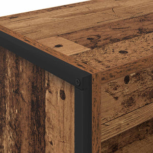 Bücherregal Altholz 80x30x121cm