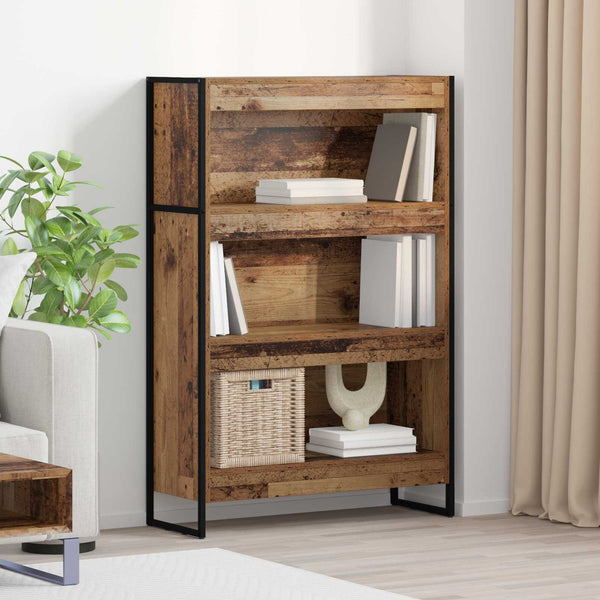 Bücherregal Altholz 80x30x121cm