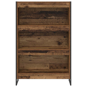 Bücherregal Altholz 80x30x121cm