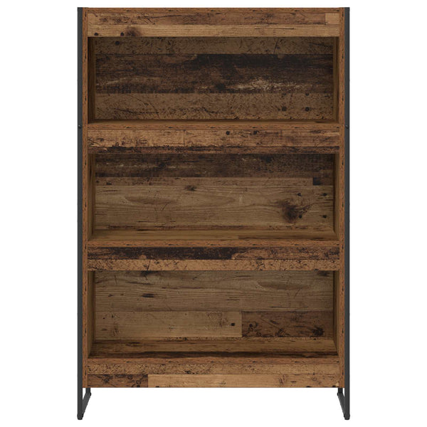 Bücherregal Altholz 80x30x121cm