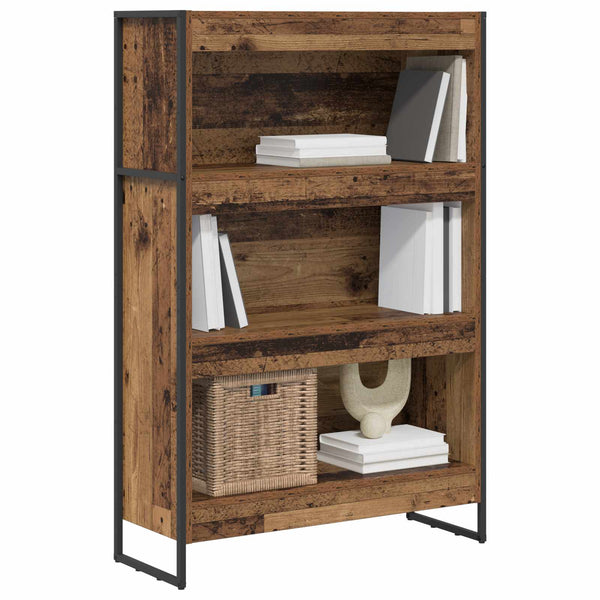 Bücherregal Altholz 80x30x121cm