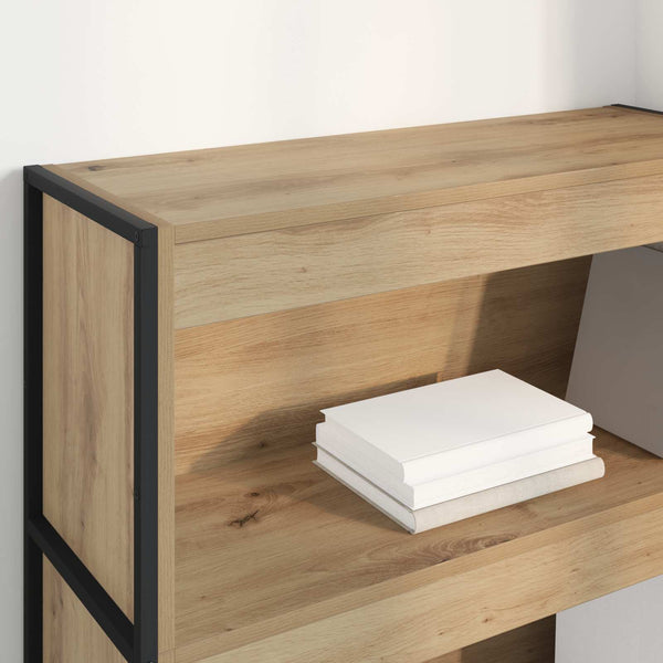 Bücherregal Eiche 80x30x121cm