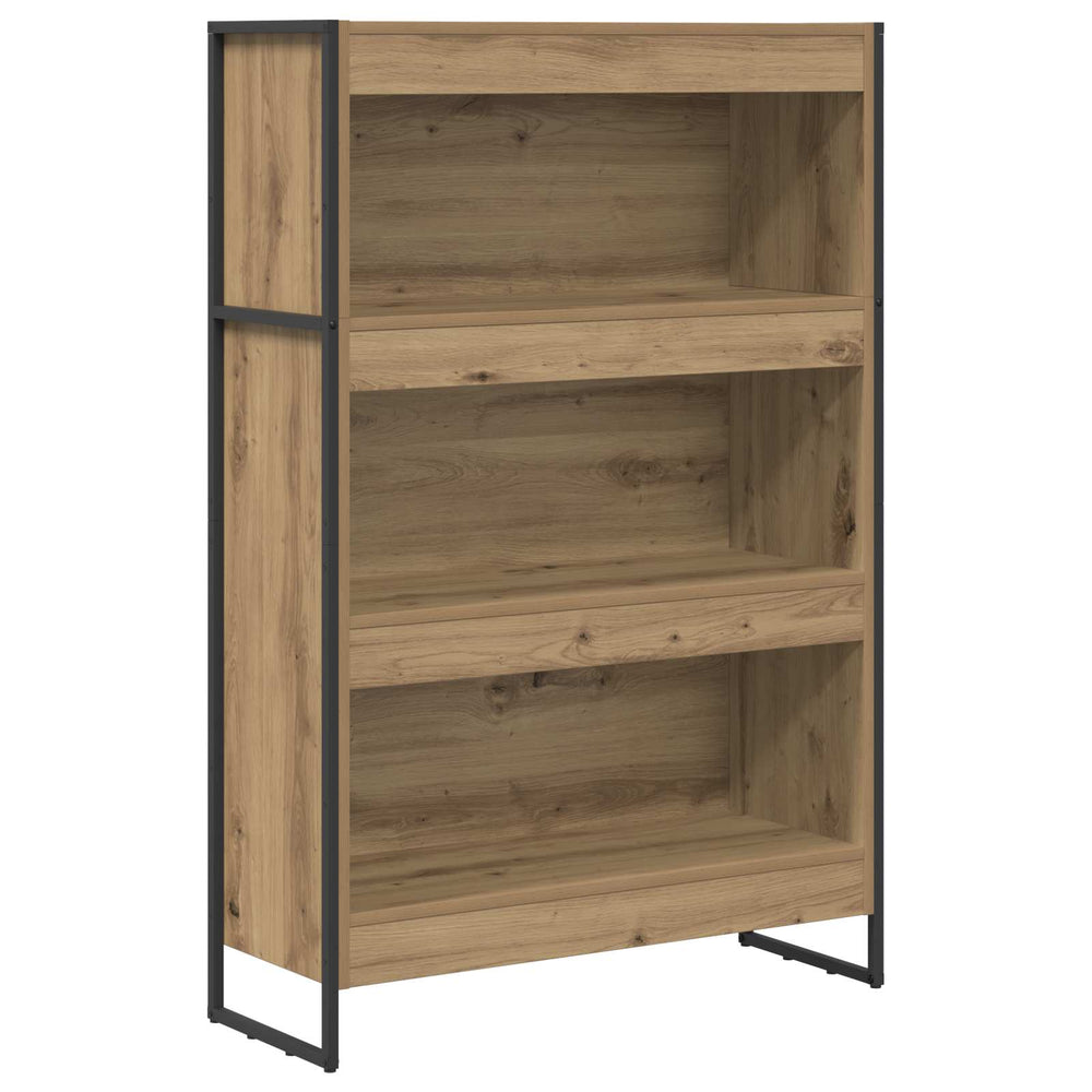 Bücherregal Eiche 80x30x121cm