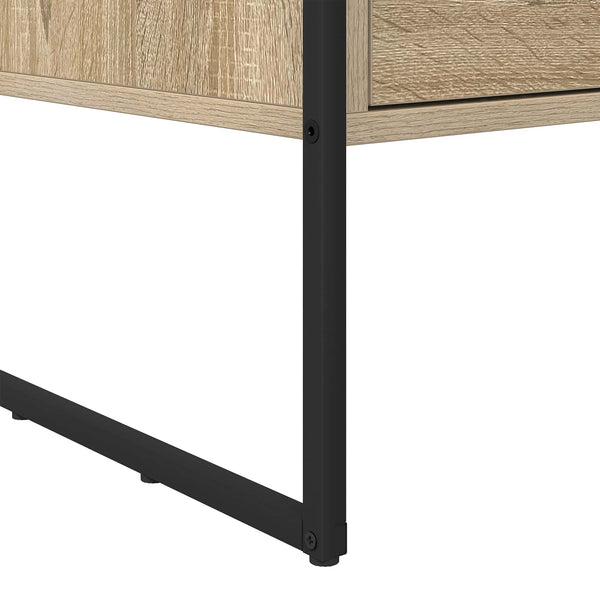 Couchtisch Sonoma mit Schubladen, 100 cm