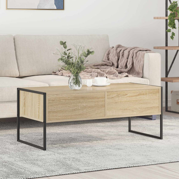 Couchtisch Sonoma mit Schubladen, 100 cm