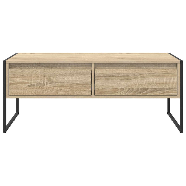 Couchtisch Sonoma mit Schubladen, 100 cm