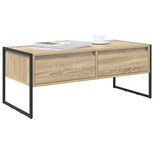 Couchtisch Sonoma mit Schubladen, 100 cm