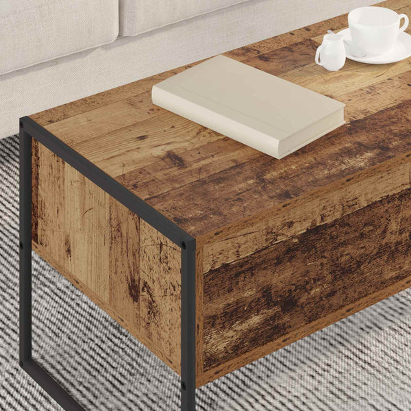 Couchtisch Altholz 100x46 cm