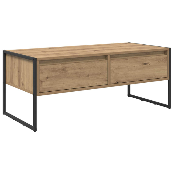 Couchtisch Eiche Kunsthandwerk 100x46 cm