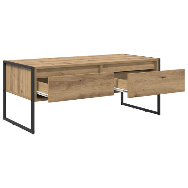 Couchtisch Eiche Kunsthandwerk 100x46 cm