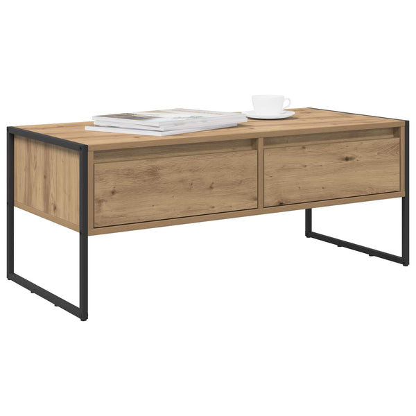 Couchtisch Eiche Kunsthandwerk 100x46 cm