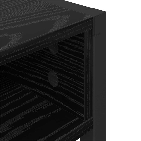 Schreibtisch Schwarz Eiche 100x50 cm
