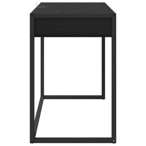 Schreibtisch Schwarz Eiche 100x50 cm