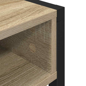 Schreibtisch Sonoma mit Stauraum, 100 cm