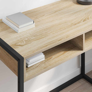 Schreibtisch Sonoma mit Stauraum, 100 cm