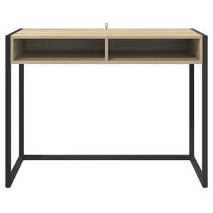 Schreibtisch Sonoma mit Stauraum, 100 cm