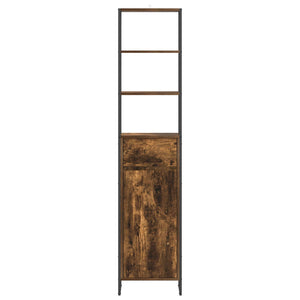 Badezimmerschrank Holzwerkstoff Raucharbe 180cm