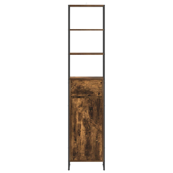 Badezimmerschrank Holzwerkstoff Raucharbe 180cm