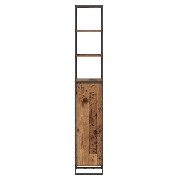 Badezimmerschrank Altholz 40x30x180cm