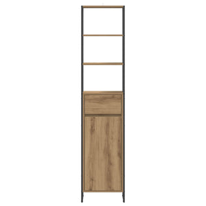 Badezimmerschrank Eiche 40x30x180 cm