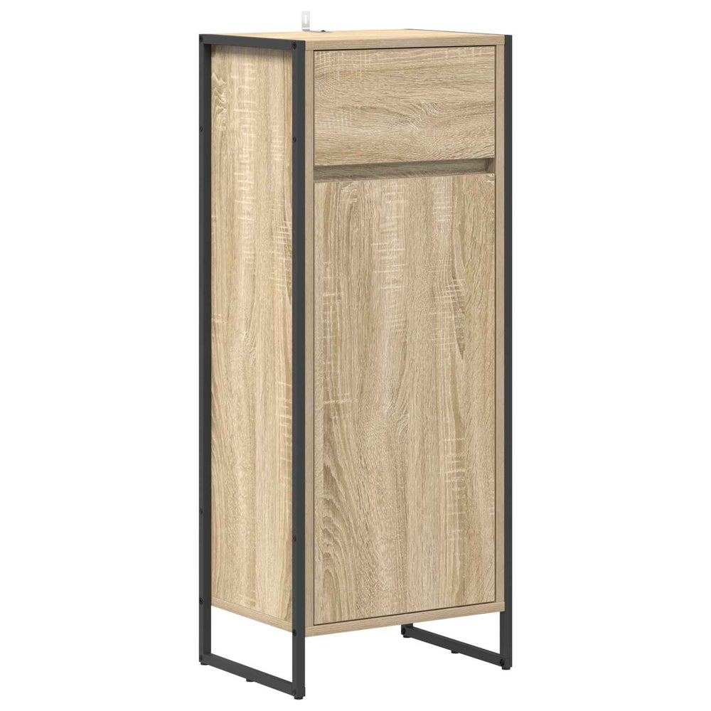 Badezimmerschrank Sonoma Eiche 40x100 cm