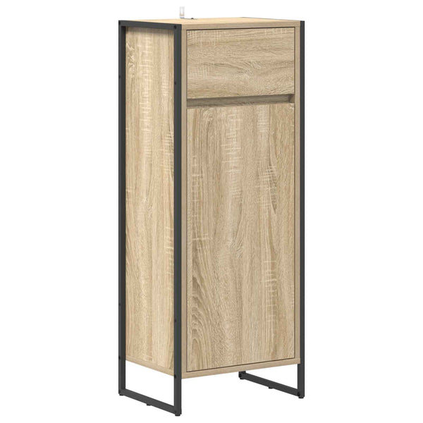 Badezimmerschrank Sonoma Eiche 40x100 cm