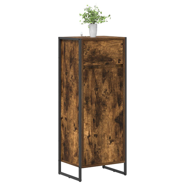 Badezimmerschrank Holzwerkstoff 40x30x100cm Raucharbe