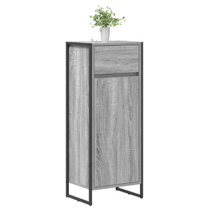 Badezimmerschrank Grau Sonoma 40x30x100cm