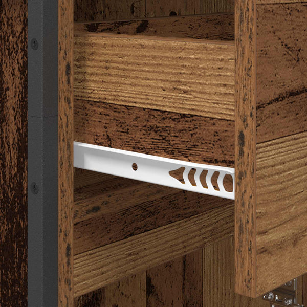 Badezimmerschrank Altholz 40x30x100cm